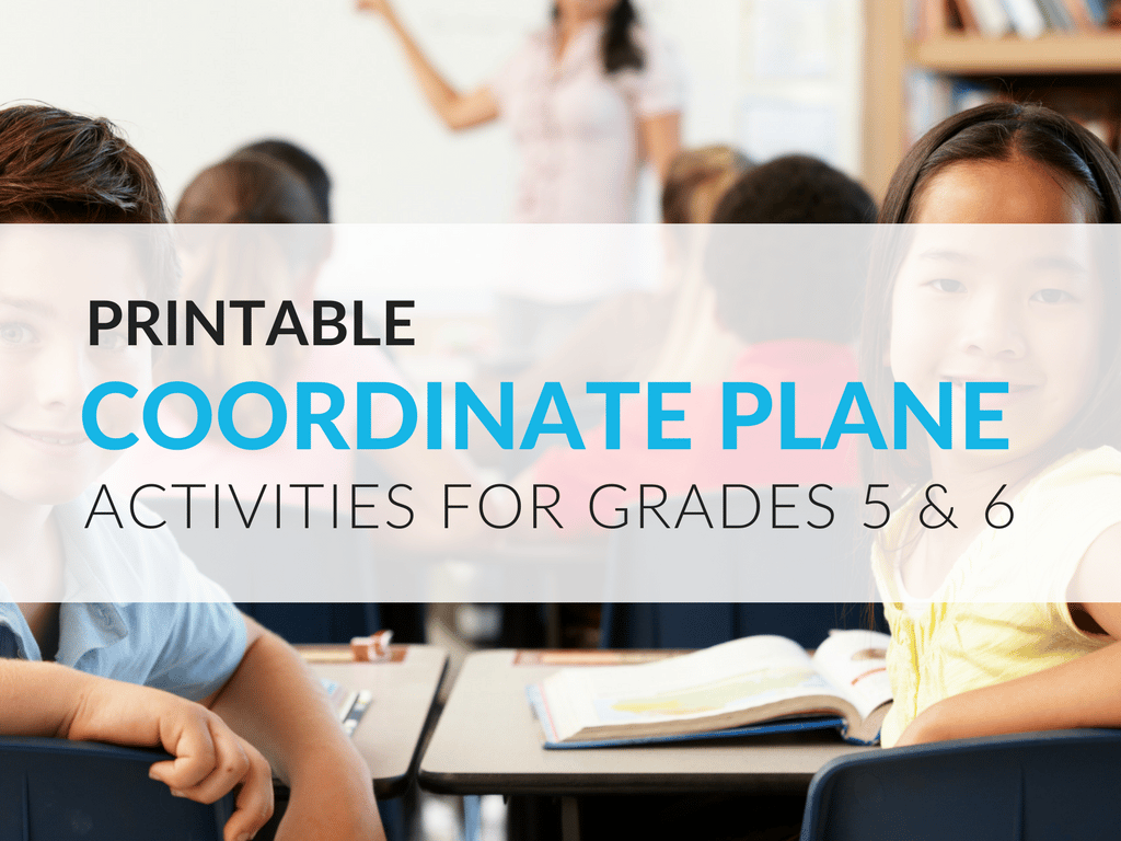 3 Coordinate Plane Activities and Coordinate Plane Word Problems ...