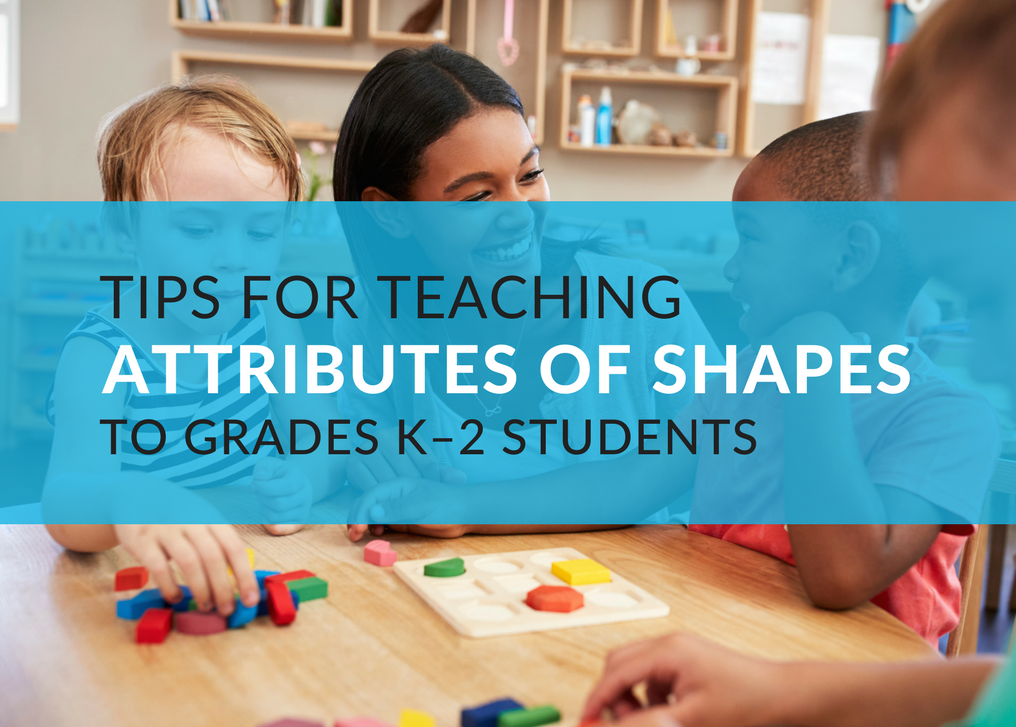 Teaching shapes and their attributes is an important part of early elementary education. One thing to remember when you are introducing shapes and their attributes is that students go through sequential stages of development when they learn about shapes. The stages were identified by Pierre van Hiele, who described his theory in Structure and Insight (1986). Clements and Battista further refined the stages in 1992[i].