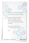 Estampa de oración <em>Oración por los recién bautizados</em>
