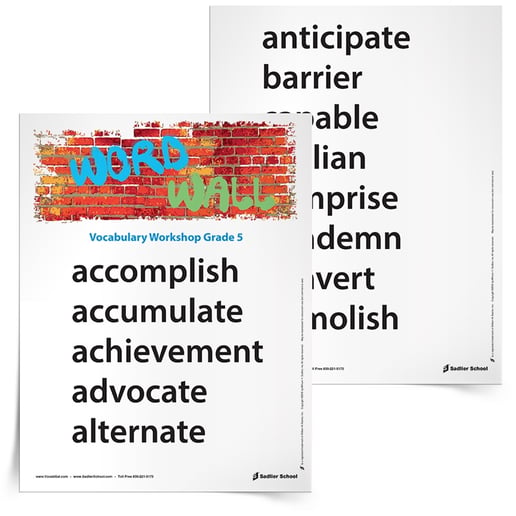 25 Vocabulary Activities To Use With Your Classroom Word Wall - Literacy In Focus