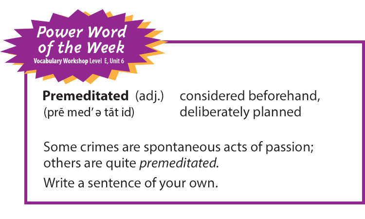 Power Word of the Week