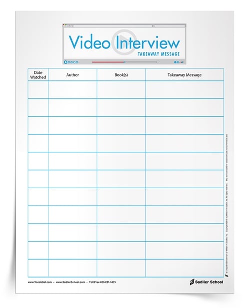 Author-Interviews-Vocabulary-Worksheet