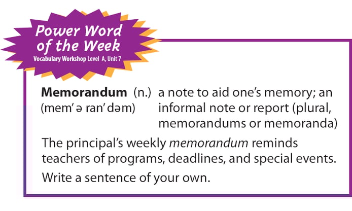 One way teachers can build a word-rich environment in the classroom is by spotlighting a weekly vocabulary word. Use my vocabulary Power Word of the Week to ensure vocabulary instruction occurs daily in your classroom!