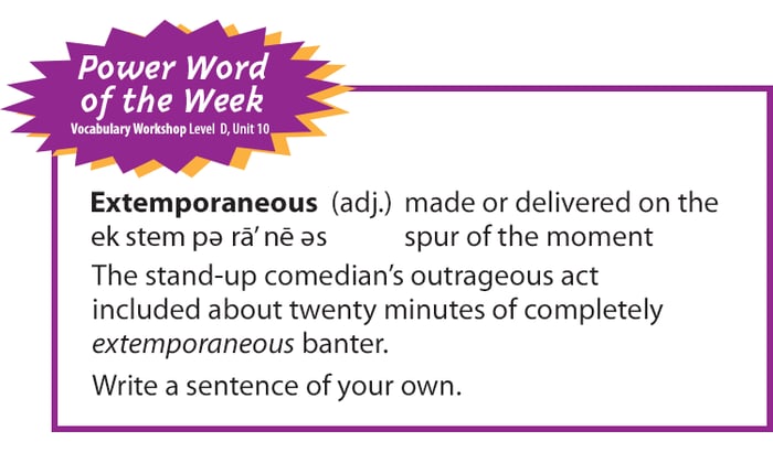 One way teachers can build a word-rich environment in the classroom is by spotlighting a weekly vocabulary word. Use my vocabulary Power Word of the Week to ensure vocabulary instruction occurs daily in your classroom!