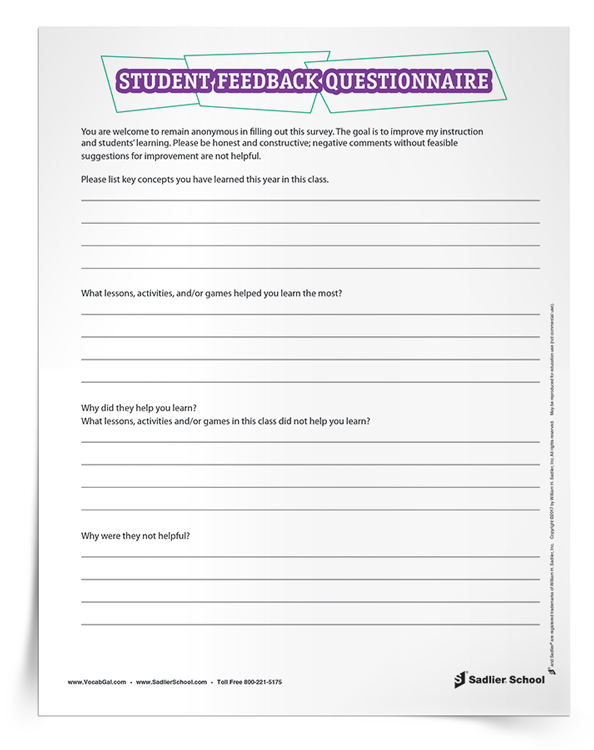 The BIG THREE of Teacher Feedback