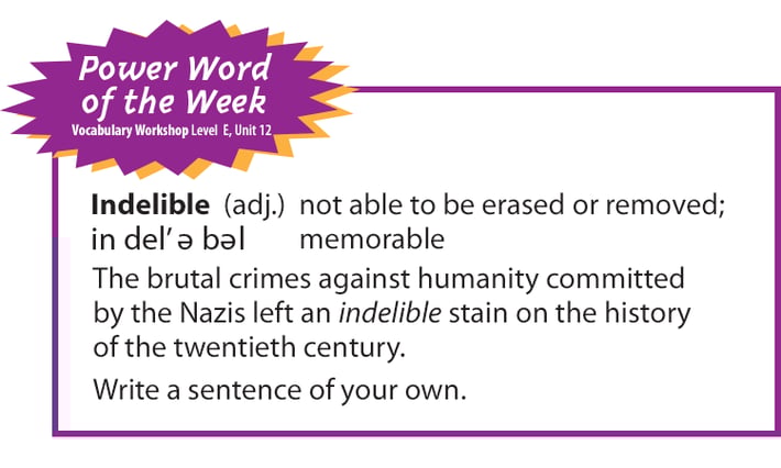 One way teachers can build a word-rich environment in the classroom is by spotlighting a weekly vocabulary word. Use my vocabulary Power Word of the Week to ensure vocabulary instruction occurs daily in your classroom!