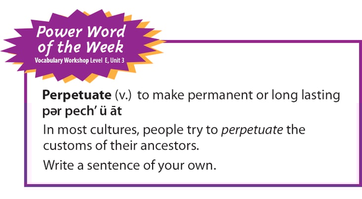 One way teachers can build a word-rich environment in the classroom is by spotlighting a weekly vocabulary word. Use my vocabulary Power Word of the Week to ensure vocabulary instruction occurs daily in your classroom!