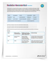 Vocabulary Scavenger Hunt Activity, Grades 1–12 (FREE Worksheets Included)