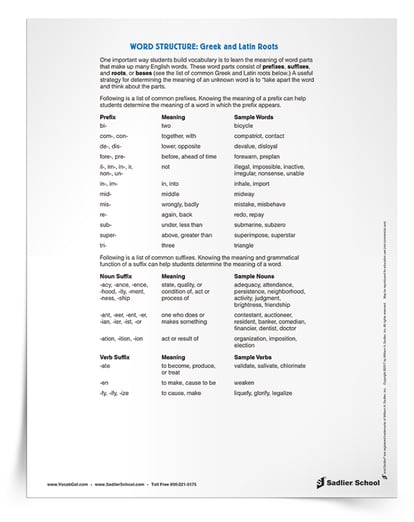 8 Ways To Integrate Greek Latin Roots Into Vocabulary Routines