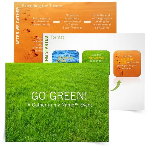 Care for God's Creation Printables for Catholics–Go Green! Planner and Presentation