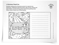 <em>A Christmas Thank-You</em> Activity