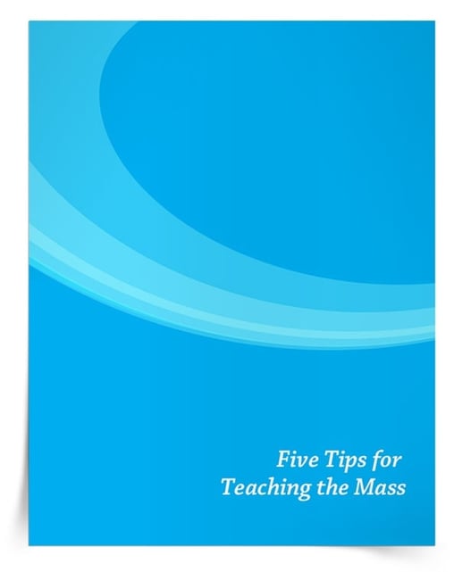 5 Tips for Teaching the Mass to Kids eBook