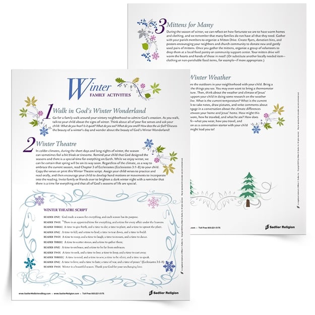 Fun Winter Activities For Catholic Families