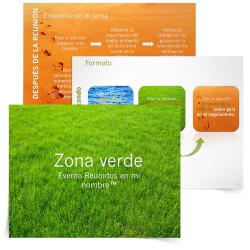 Recursos imprimibles “Cuidado de la creación de Dios” para católicos - Organizador y presentación ¡Zona verde!