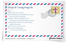 <em>Traveling Through Life</em> Prayer Cards