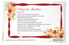 <em>Prayer for Goodness</em> Prayer Card