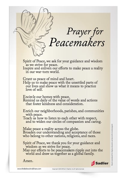 Prayer for Peacemakers