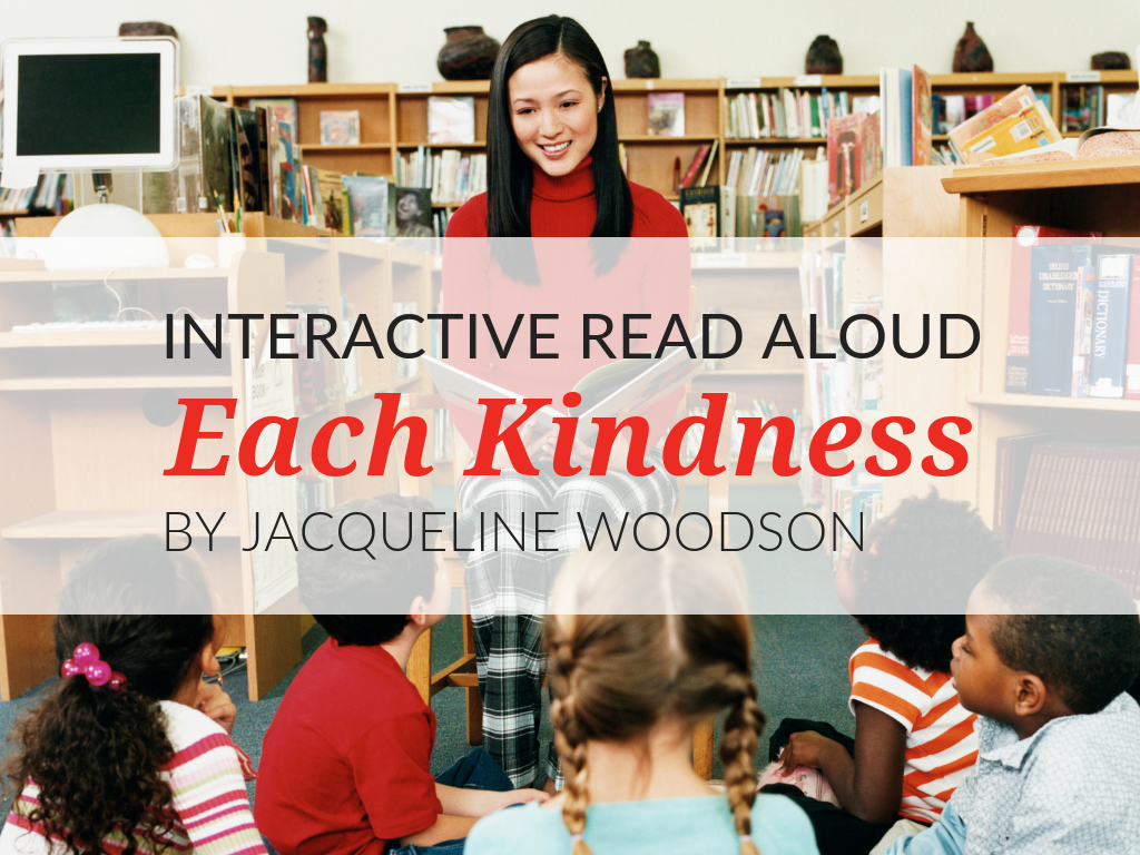 This Critical Thinking Interactive Read Aloud of Each Kindness by Jacqueline Woodson provides the thought-provoking questions essential to every interactive read aloud. Your students will soon be in deep discussions, ranging from plot analysis to author’s message exploration.  