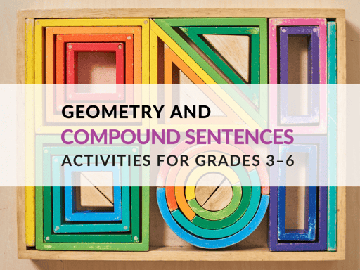 Printable Math and ELA Activity for Students to Use at Home