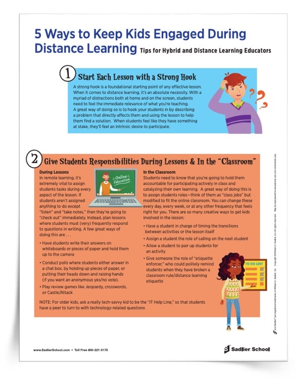 Hybrid and Distance Learning Math Teaching Strategies