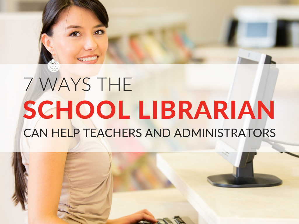 In this article, we'll explore the diverse role of librarian in schools, how librarians can support instruction, and the school library resources often overlooked by teachers, principals, and administrators.  Plus, I have a free printable tip sheet that outlines seven ways librarians can help in curriculum planning.