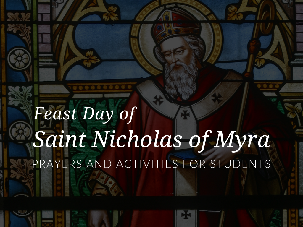 Printable Saint Nicholas Feast Day Prayers & Activities