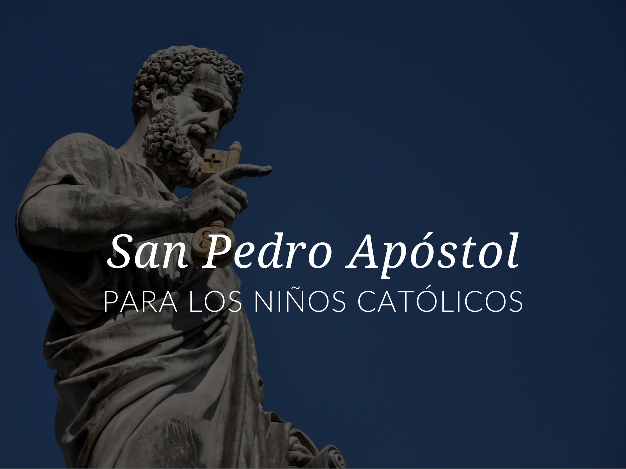 santos-populares-para-ninos-san-pedro-apostol