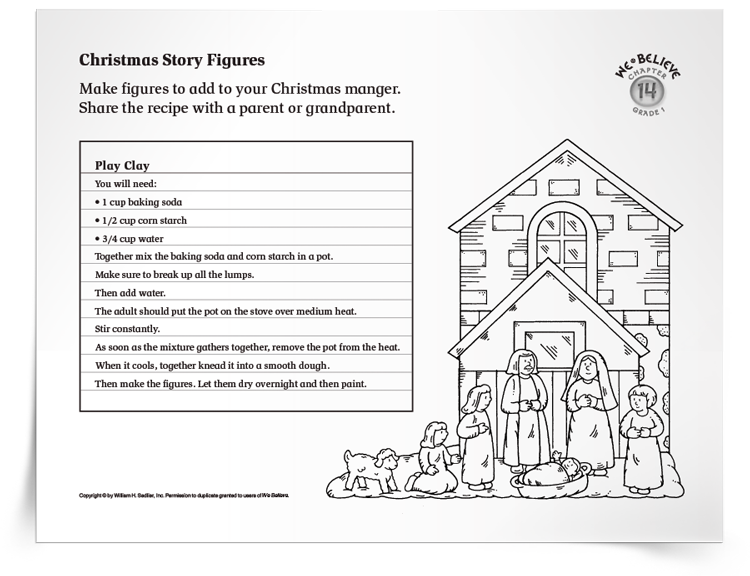 <em>Christmas Story Figures</em> Activity