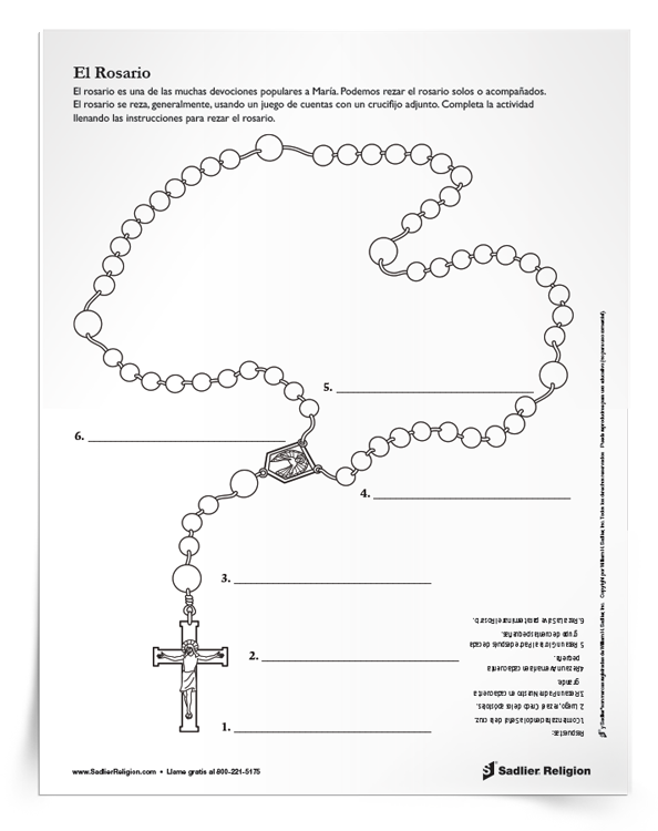 Actividad <em>El rosario</em>