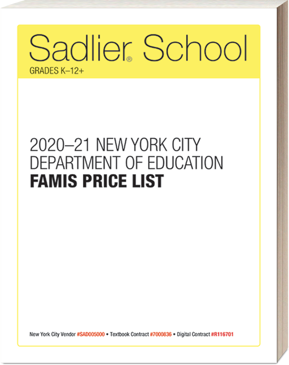 Catalogs Sadlier School