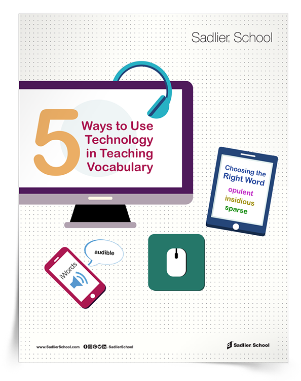 <em>5 Ways to Use Technology in Teaching Vocabulary</em> eBook