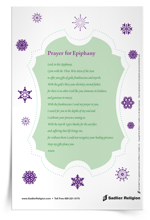 <em>Prayer for Epiphany</em> Prayer Card