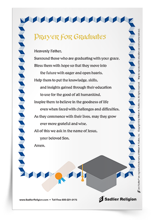 <em>Prayer for Graduates</em> Prayer Card