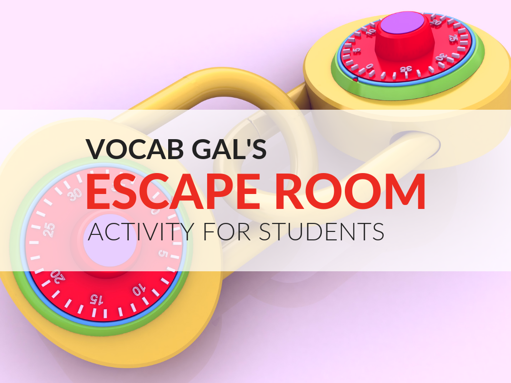 Escape Rooms for Kids Context Clues Reading Passages and 