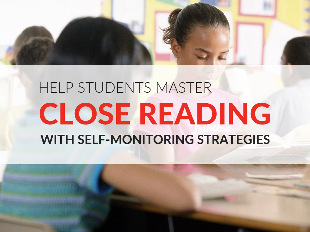 Don't Teach Strategies: Self-monitoring & Cross-checking (part 1)