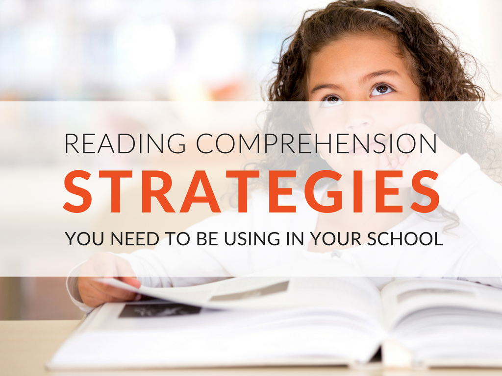 Reading Comprehension Strategies Chart