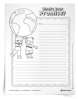 <em>What's Your Promise?</em> Writing Activity
