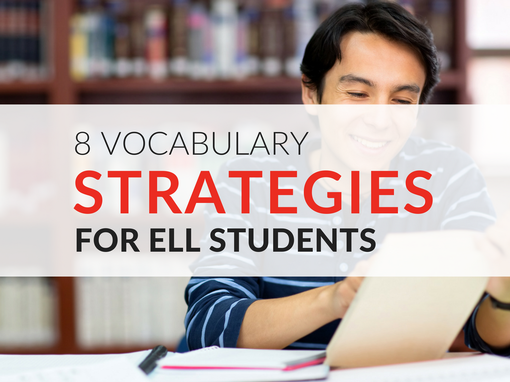 Vocabulary Improvement Strategy Chart