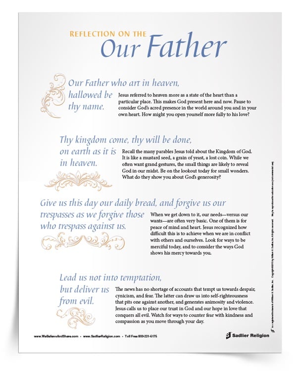 <em>Reflection on the Our Father</em>