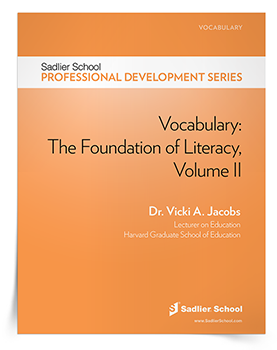 Vocabulary: The Foundation of Literacy, Volume II eBook