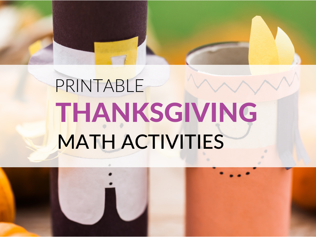 Free Thanksgiving Math Activities Worksheets Grades 1 6